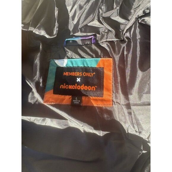 NEW Members Only X Nickelodeon Rugrats Puffer Winter Jacket Size Men's Large - Picture 12 of 16